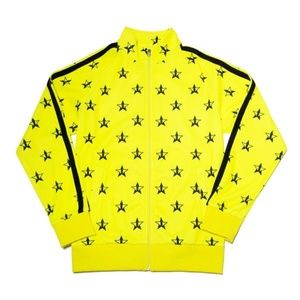 Jeffree Star Track Jacket - Hot Yellow, XL